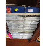 QUANTITY OF ORDNANCE SURVEY MAPS AND THIS ENGLAND MAGAZINES.