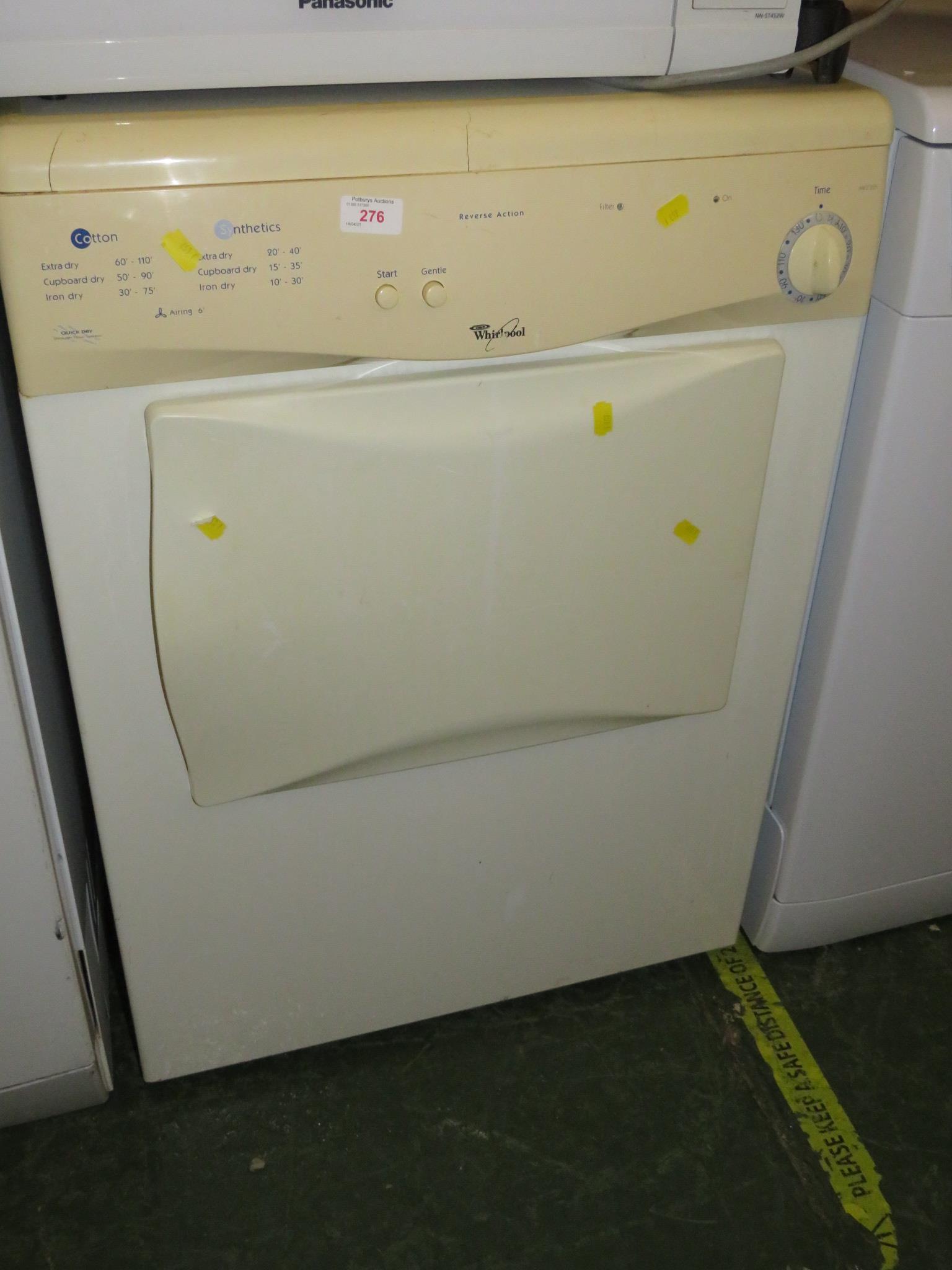 WHIRLPOOL TUMBLE DRYER.