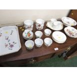 ROYAL WORCESTER RAMEKINS , ROYAL WORCESTER OVEN DISH AND OTHER CHINA.