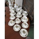 ROYAL DOULTON LARCHMONT TEA AND COFFEE WARE.