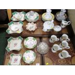 DOULTON EVERY DAY CHINA TEA POT BOWLS AND MUGS. A MINTONS CUP, SAUCER AND SIDE PLATE. ROYAL CROWN