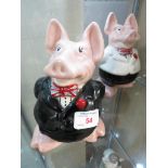 TWO WADE NATWEST PIGS