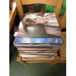 LARGE SELECTION OF VINYL LP'S INCLUDING TITLES BY BARBARA STREISAND, LEO SAYER, NIK KERSHAW AND