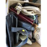 SELECTION OF LADIES HANDBAGS (CONTENTS OF ONE BOX )