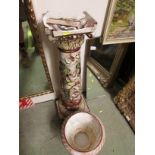 CAPODIMONTE CHINA PLANT STAND (AF)