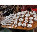 LARGE SELECTION OF ROYAL WORCESTER EVESHAM PATTERN DINNER AND TEA WARE , CUPS , SERVING DISHES , TEA