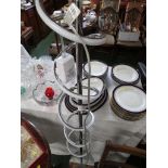MODERN STANDARD LAMP OF SPIRAL FORM (NEEDS ATTENTION - EARTH PIN)