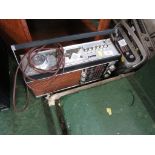 GEC PORTABLE RADIO , ROBERTS RADIO AND A TRIUMPH RADIO, TOGETHER WITH A SANYO STEREO CASSETTE