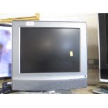 SONY 15 INCH LCD TV WITH REMOTE.