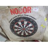 BOXED NODOR DARTS BOARD.