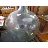 LARGE GLASS CARBOY.