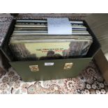 CASE OF VINYL LP'S MAINLY 1960'S INCLUDING BOB DYLAN, HOLLIES, JETHRO TULL, THE WHO AND OTHER