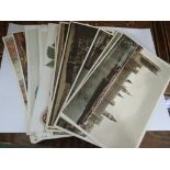 AN ENVELOPE OF POSTCARDS - BRITISH MUSEUM NATURAL HISTORY, LONDON VIEWS ETC