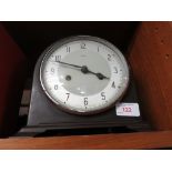 ENFIELD BAKELITE CASED MANTEL CLOCK.