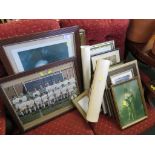 LARGE SELECTION OF FRAMED PICTURES AND PRINTS.