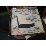 PAIR OF BOXED VINTAGE SIMULATED SHEEP SKIN CAR SEAT COVERS.