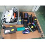 SELECTION OF ELECTRONIC VAPE PENS AND E CIGARETTES.