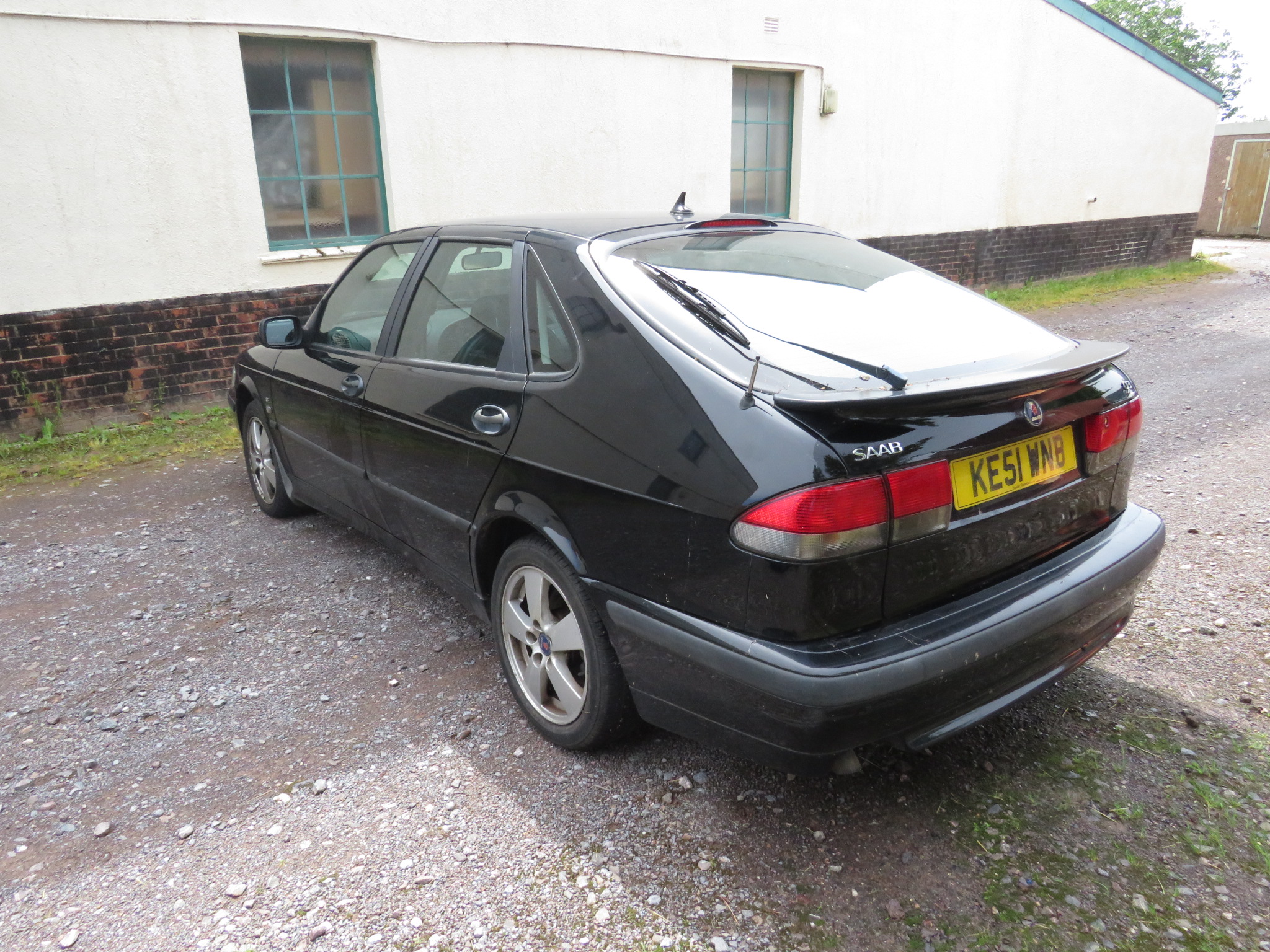 SAAB 9-3 SE TID 5 DOOR HATCHBACK, KE51 WNB, BLACK, DIESEL, 2171CC, DATE OF FIRST REGISTRATION 31 - Image 3 of 14