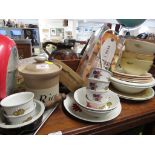 SELECTION OF HOME WARE INCLUDING FOOD PROCESSOR , ROYAL WORCESTER RAMEKINS AND OTHER CHINA. (AF)