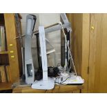 SELECTION OF MODERN LED DESK LAMPS INCLUDING PHILIPS AND OTHERS. (SIX HAVE NO MAINS UNITS)