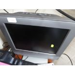 SONY 15 INCH LCD TV WITH REMOTE.