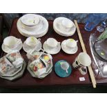 ROYAL STAFFORD DINNER AND TEA WARE AND OTHER PART TEA WARE.