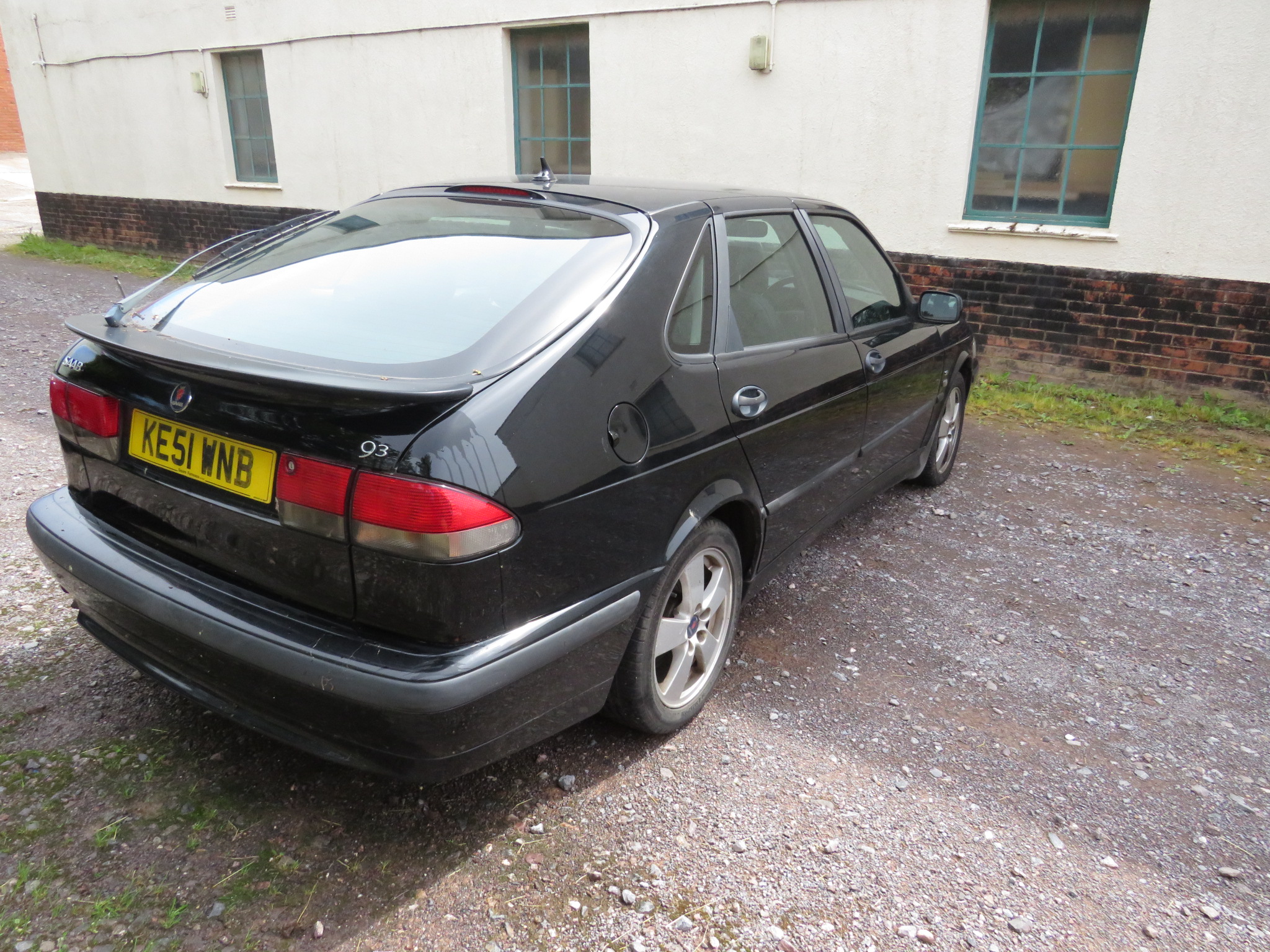 SAAB 9-3 SE TID 5 DOOR HATCHBACK, KE51 WNB, BLACK, DIESEL, 2171CC, DATE OF FIRST REGISTRATION 31 - Image 4 of 14