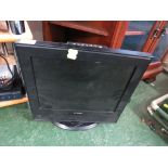 A LINSAR 15 INCH LCD TV.