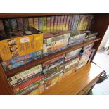 LARGE SELECTION OF VHS TAPES INCLUDING AVIATION TITLES.