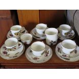 ROYAL WORCESTER EVESHAM TEA WARE.