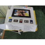 BOXED DIGITAL PHOTO FRAME TOGETHER WITH A BOXED KODAK EASY SHARE PRINTER.