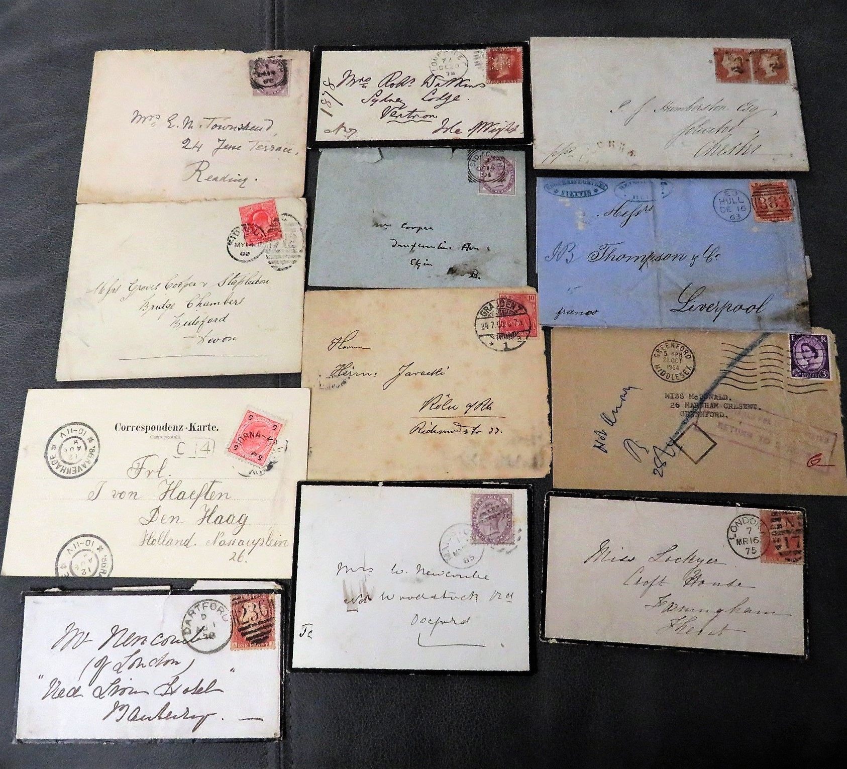 PRE-STAMP COVERS PLUS SOME QV COVERS. - Image 2 of 7