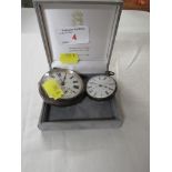 SILVER OPEN FACE POCKET WATCH, DIAL SIGNED A. GOLD LONDON UNIVERSAL ENGLISH LEVER, CHESTER ASSAY AND