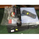SAMSUNG DVD VIDEO RECORDER WITH REMOTE TOGETHER WITH A MATSUI VIDEO RECORDER WITH REMOTE AND