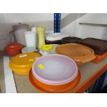 COLLECTION OF VINTAGE TUPPERWARE.