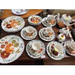 SELECTION OF SIMPSON LIMITED FERENZE CHINA AND DINNER WARE.