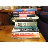 SMALL SELECTION OF MILITARY BOOKS