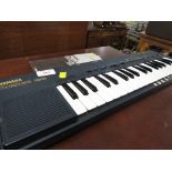 YAMAHA PORTASOUND KEYBOARD WITH MANUAL. NO MAINS UNIT.