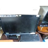 ACER APSIRE Z ALL IN ONE COMPUTER WITH WIRE LESS KEYBOARD AND BOX.