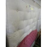 SLEEPEZEE BARONESS DOUBLE STORAGE DIVAN BED AND UPHOLSTER HEAD BOARD. *