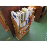 SMALL PINE FOUR TIER OPEN BOOK CASE.