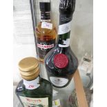 D.O.M Benedictine liqueur, 700ml, 40% (one bottle); Drambuie, 700ml, 40% (one bottle); Lesgrevil
