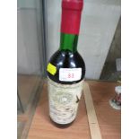 1979 BOTTLE OF CHATEUX PLAISANCE BERGERAC RED WINE BOTTLED FOR THE ROYAL WEDDING OF CHARLES AND