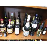 SELECTION OF WINE AND OTHER ALCOHOL .
