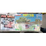 Vintage Radio Control Mighty Tank: together with Battery Operated Pinball Machine Game(2)