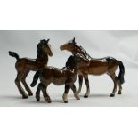 Beswick Foals to include: Comical 728,