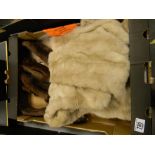 A collection of Vintage Fur Stoles: