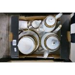 Spode Envoy Part Tea Set: including tea & coffee pots