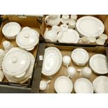 A large collection of Royal Doulton Allegro patterned tea and dinner ware: to include tea and