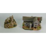 Lilliputt Lane Little Moreton Hall and Mow Cop boxed: